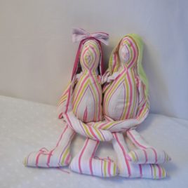Lapin doudou style Tilda