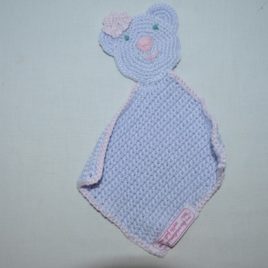 Doudou plat crochet pour bébé