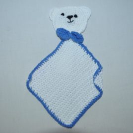 Doudou crochet en coton