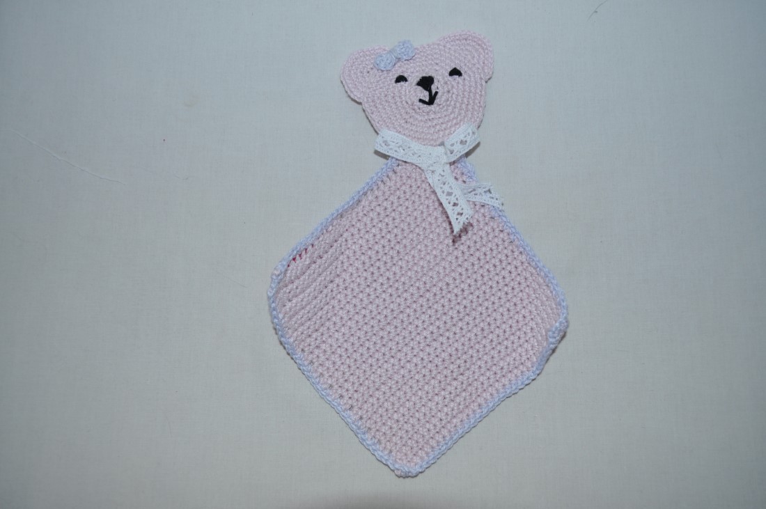 Doudou plat crochet