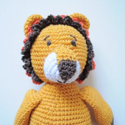 Gaston le lion en crochet