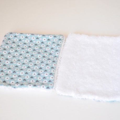 Lingettes lavables pour toilette de bébé