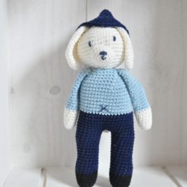 Doudou en crochet artisanal- Bébé-Boutchou