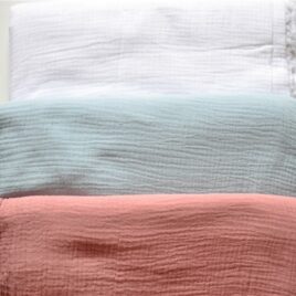 Lange double gaze de coton à personnaliser