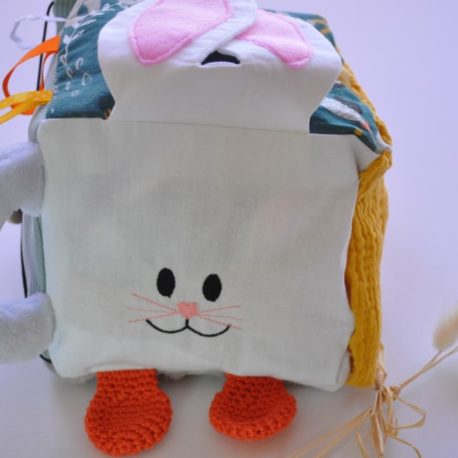Cube-eveil-lapin-visage (Personnalisé)