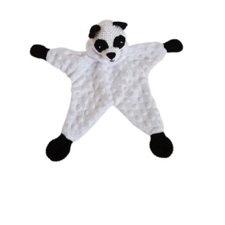 Doudou zanimo, panda, bébé boutchou