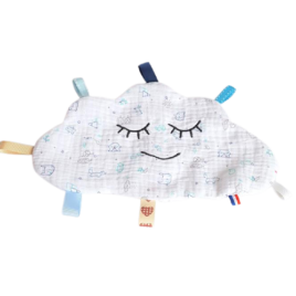 Doudou nuage lange- bébé boutchou