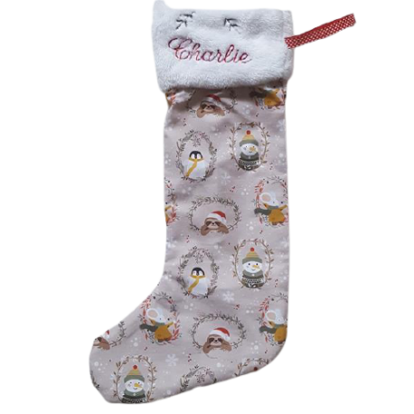 Chaussette de Noël-bébé boutchou