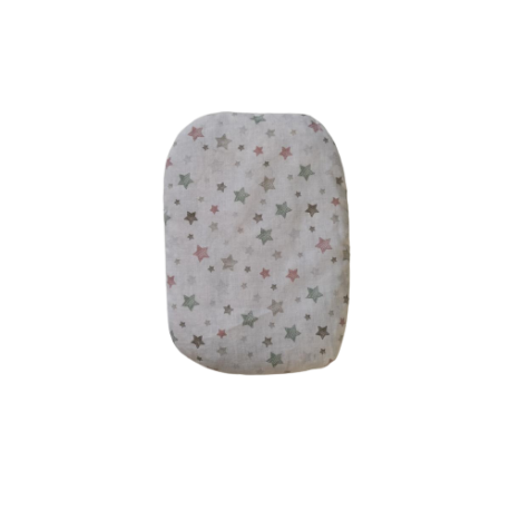 Bouillottes sèches pour bébé en orge de blé -tissu bio etoilé - Bébé Boutchou