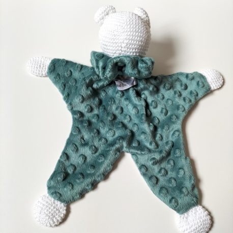 doudou-zanimo-ours-crochet-lange-vert-dos