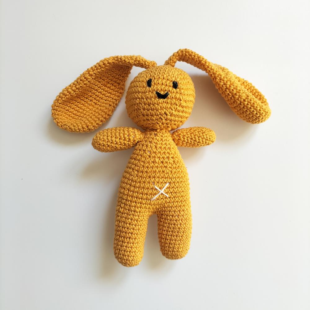 Tête de lapin crochet pour bébé, crochet bébé lapin