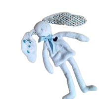 Bidiboum, le doudou polaire bleu
