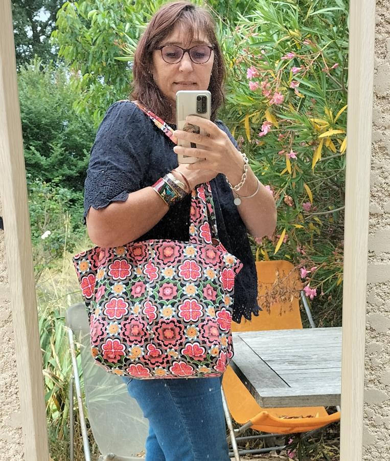 Réalisation sur demande d'un sac cabas