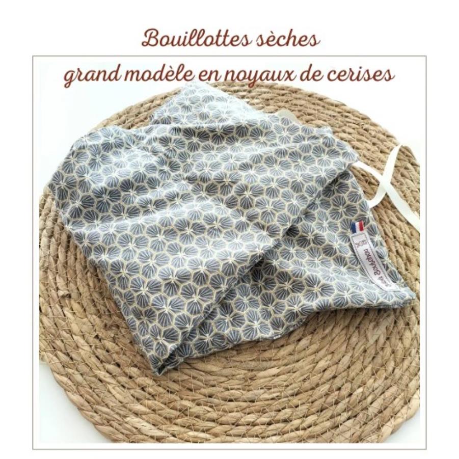 Bouillottes sèches en noyaux de cerises