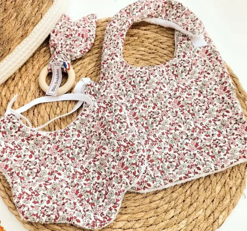 Coffret naissance bavoirs - Bébé Boutchou