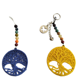 Porte clef arbre de vie ayurveda
