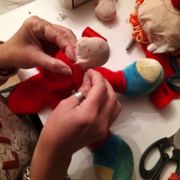 Restauration de doudou Clown