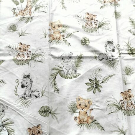 tissu-coton-animaux-jungle